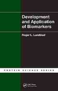 cover of the book Development and application of biomarkers