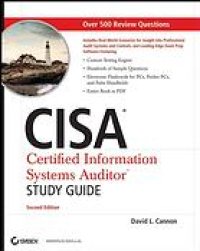 cover of the book CISA : certified information systems auditor study guide