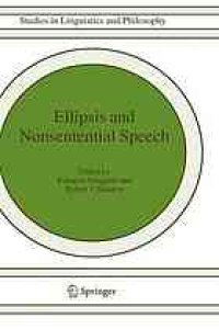 cover of the book Ellipsis and nonsentential speech