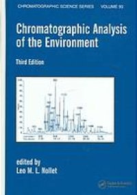 cover of the book Chromatographic analysis of the environment