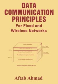 cover of the book Data communication principles : for fixed and wireless networks