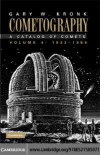 cover of the book Cometography : a catalog of comets. Vol. 4, 1933-1959