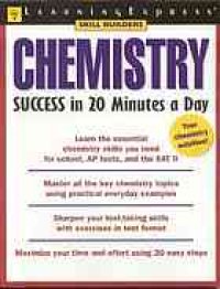 cover of the book Chemistry success in 20 minutes a day