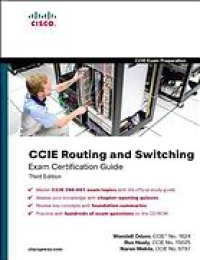 cover of the book CCIE routing and switching exam certification guide