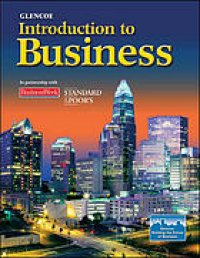 cover of the book Glencoe introduction to business