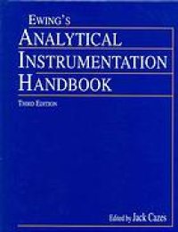 cover of the book Ewing's analytical instrumentation handbook