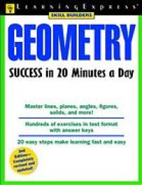 cover of the book Geometry success : in 20 minutes a day