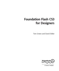 cover of the book Foundation Flash CS3 for designers