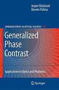 cover of the book Generalized Phase Contrast