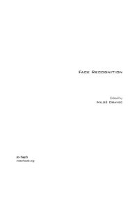 cover of the book Face recognition