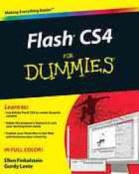 cover of the book Flash CS4 for dummies