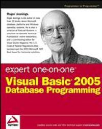 cover of the book Expert one-on-one Visual BASIC 2005 database programming