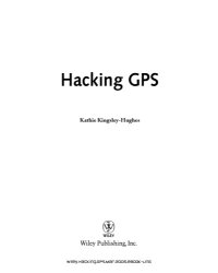 cover of the book Hacking GPS