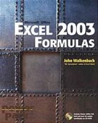 cover of the book Excel 2003 formulas