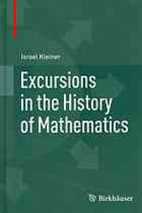 cover of the book Excursions in the history of mathematics