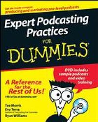 cover of the book Expert podcasting practices for dummies