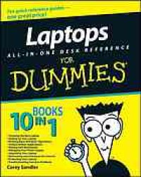 cover of the book Laptops all-in-one desk reference for dummies