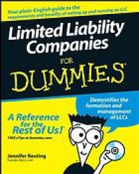 cover of the book Limited liability companies for dummies