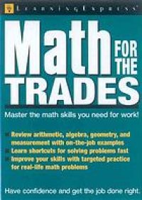 cover of the book Math for the trades