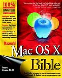 cover of the book Macworld Mac OS X bible