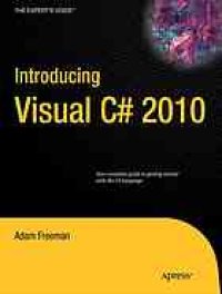 cover of the book Introducing Visual C# 2010