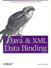 cover of the book Java and XML data binding