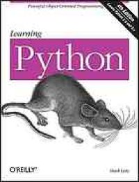 cover of the book Learning Python