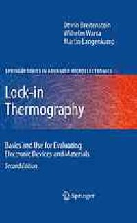 cover of the book Lock-in Thermography: Basics and Use for Evaluating Electronic Devices and Materials