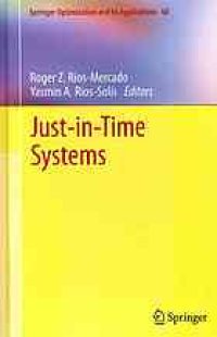 cover of the book Just-in-time systems