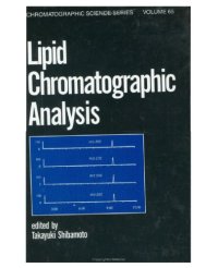 cover of the book Lipid chromatographic analysis