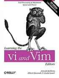 cover of the book Learning the vi and Vim editors