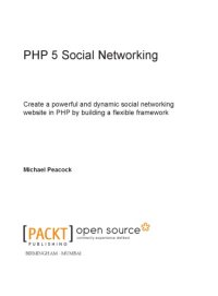 cover of the book PHP 5 Social Networking