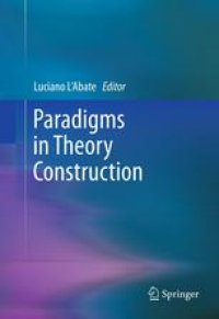 cover of the book Paradigms in Theory Construction