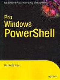 cover of the book Pro Windows PowerShell