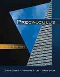 cover of the book Precalculus