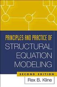 cover of the book Principles and practice of structural equation modeling