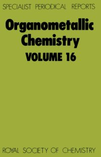 cover of the book Organometallic chemistry. : a review of the literature published during 1986