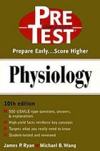 cover of the book Physiology : PreTest self-assessment and review