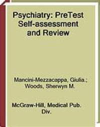 cover of the book Psychiatry : PreTest self-assessment and review