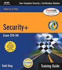 cover of the book Security+ training guide