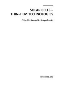 cover of the book Solar cells : thin-film technologies