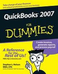 cover of the book Quickbooks 2007 for dummies