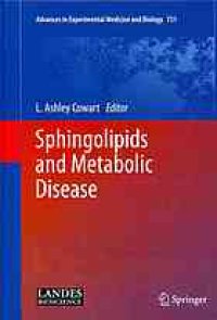 cover of the book Sphingolipids and Metabolic Disease