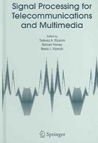 cover of the book Signal processing for telecommunications and multimedia