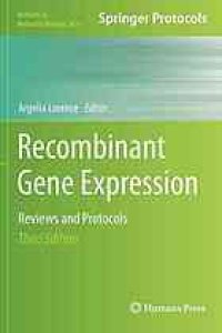 cover of the book Recombinant Gene Expression