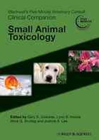 cover of the book Small animal toxicology