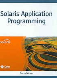 cover of the book Solaris application programming