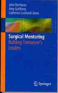 cover of the book Surgical Mentoring: Building Tomorrow's Leaders