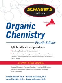 cover of the book Schaum's outlines : organic chemistry