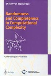 cover of the book Randomness and Completeness in Computational Complexity